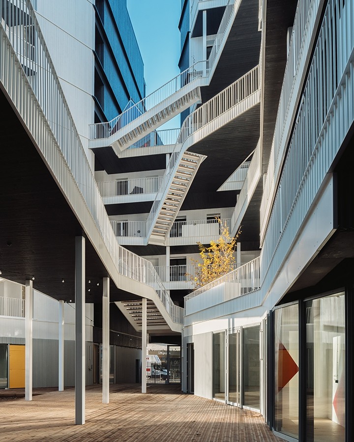 Paris (75013), 130 logements + commerces - Agence Catherine Dormoy Architectes