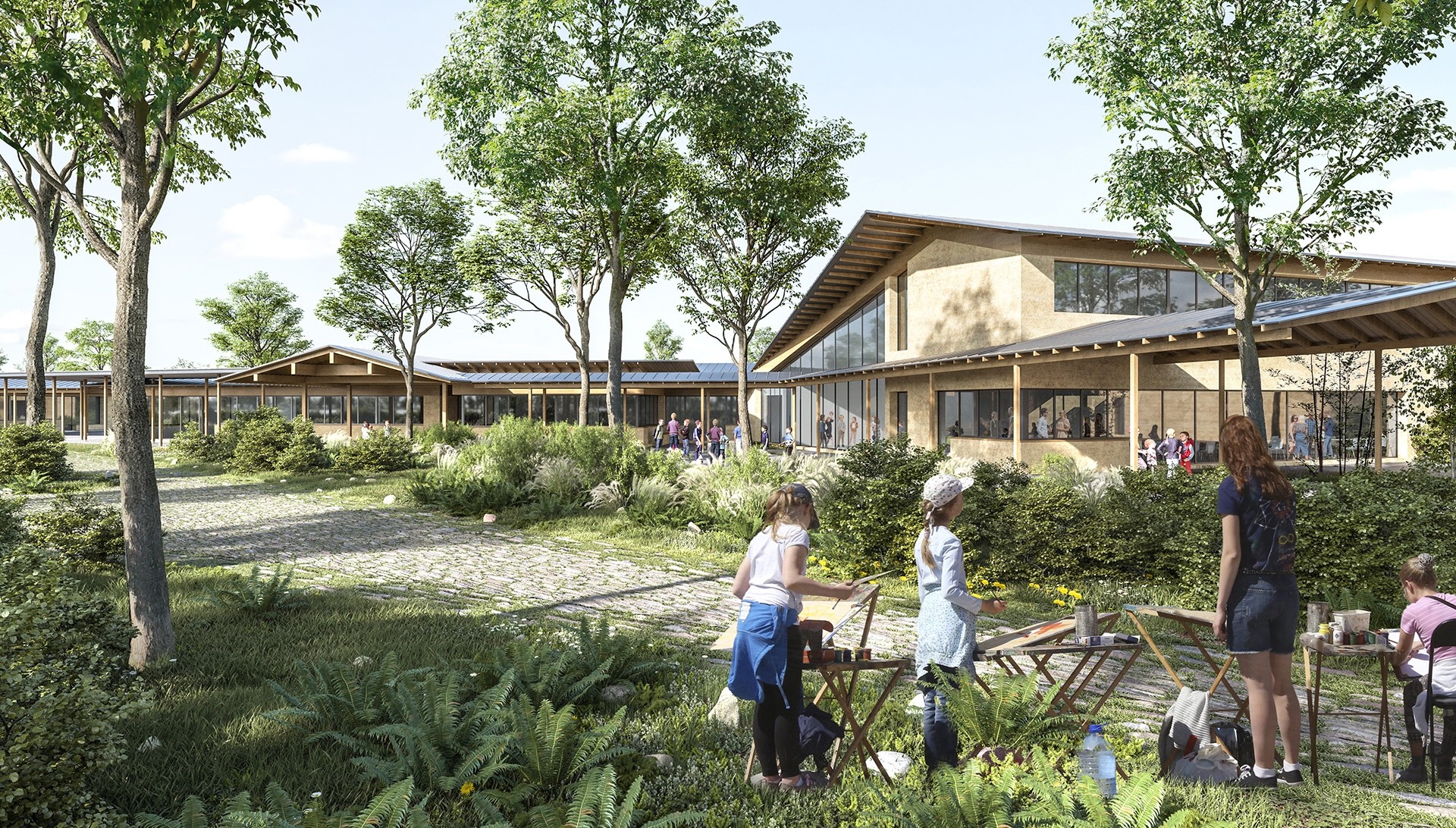 Strasbourg (67), Foyer Départemental de l'Enfance - Agence Catherine Dormoy Architectes